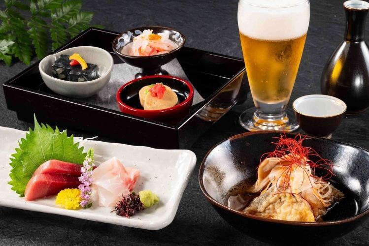 [Dinner time] ★Also available on the day★ A casual and affordable evening drink set [Nombemon Set] 1,700 yen per person