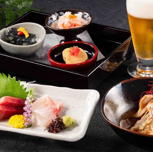 [Dinner time] ★Also available on the day★ A casual and affordable evening drink set [Nombemon Set] 1,700 yen per person