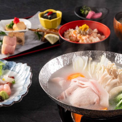 [Dinner Time] Individually-Served Winter Kaiseki Plan ★ Enjoy the Season ★ 7-Course Meal ☆ 6,000 yen per person