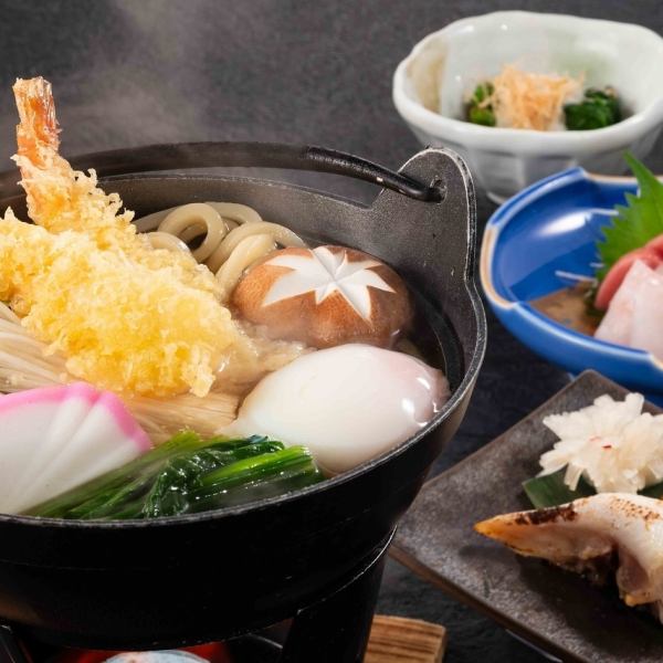 季節性午餐「鍋燒烏冬禦膳」現已開售♪