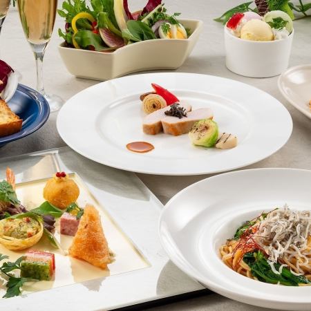 【ディナータイム】★春の女子会プラン★生ビールOK！ノンアルコール充実♪料理7品☆飲み放題付