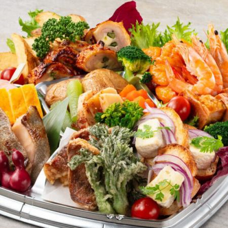 【テイクアウト】ご家族のお集まりに♪特製「彩巴オードブル」6,500円(税込）