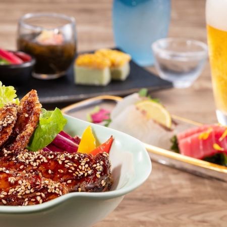 【ディナータイム】★当日もOK★気軽にお得に晩酌セット【和食】のんべもんセットお一人様1800円