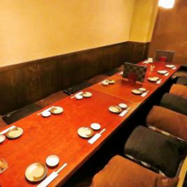 Large digging private room that can cope with a large number of people ♪