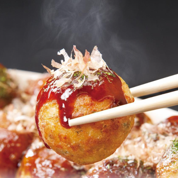 ”皮はパリッと、中はトロッと、たこはプリッと”