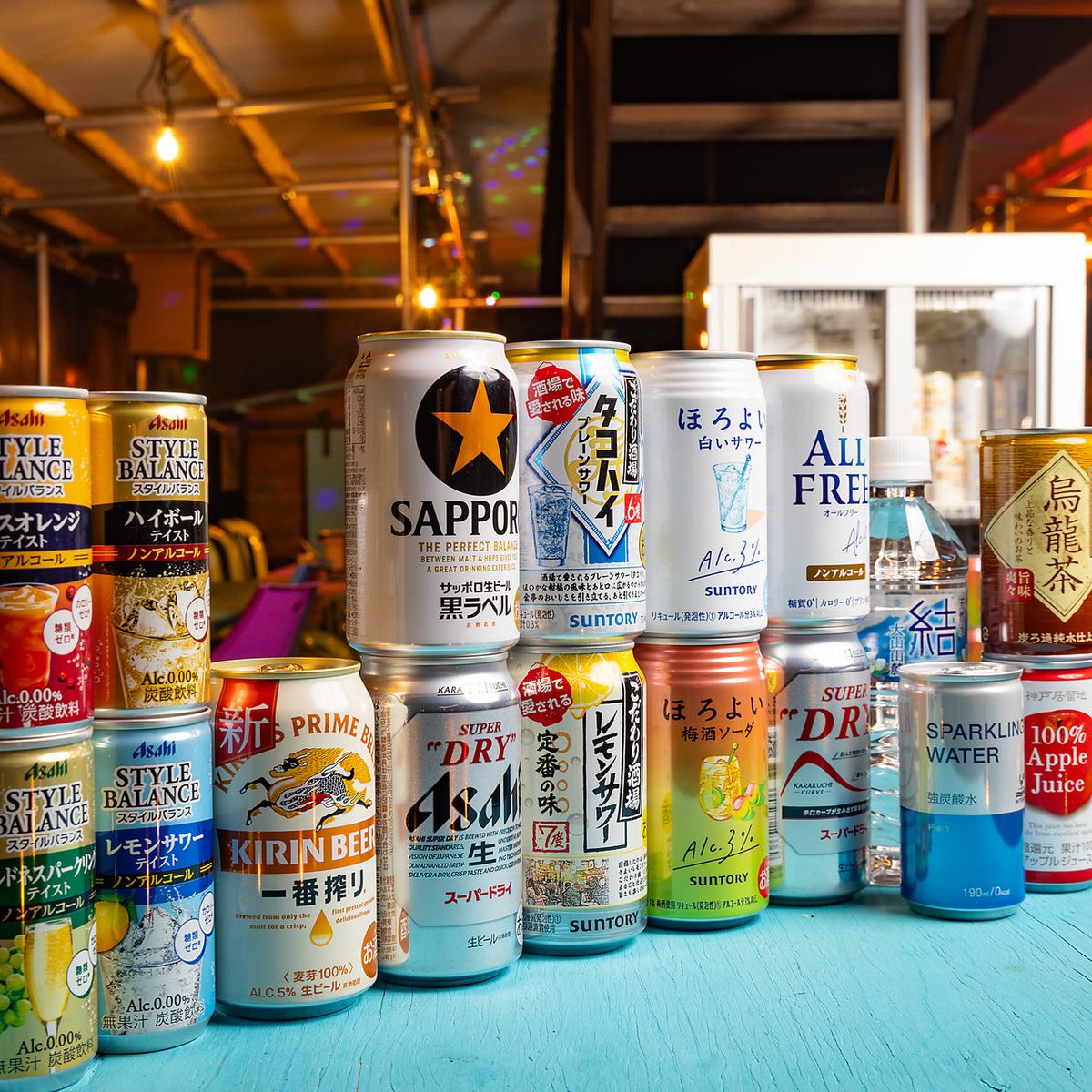 セルフ飲み放題はお昼でも解禁中♪