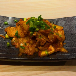 鉄板 豚キムチ