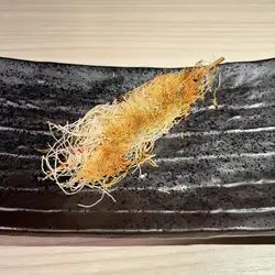 蟹カマと大葉のカダイフ