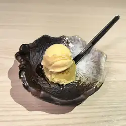 アイスとスイートポテト