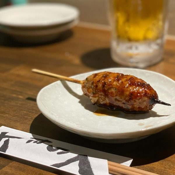 季節を感じる食材が贅沢に入った「つくね」