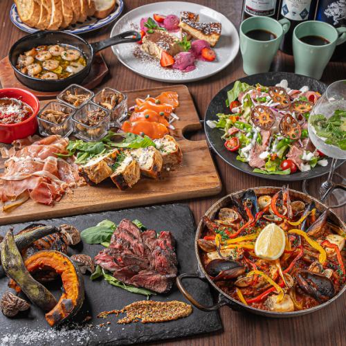 ≪各種ご宴会に◆当店自慢のメニューが愉しめる人気な飲み放題付きコース♪≫”BALGO”特製コース