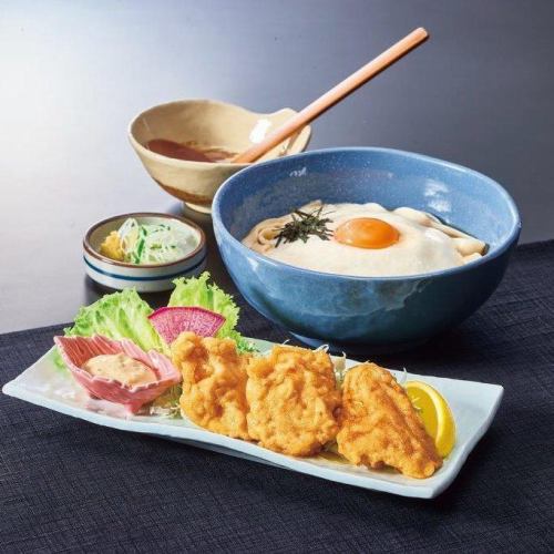 Torororokishimen and Chicken Nanban Set