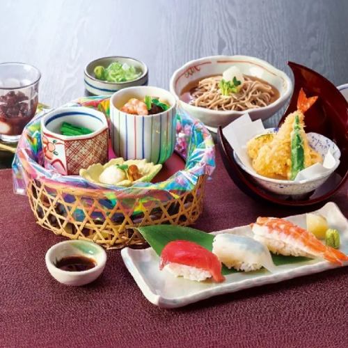 彩り寿司和膳