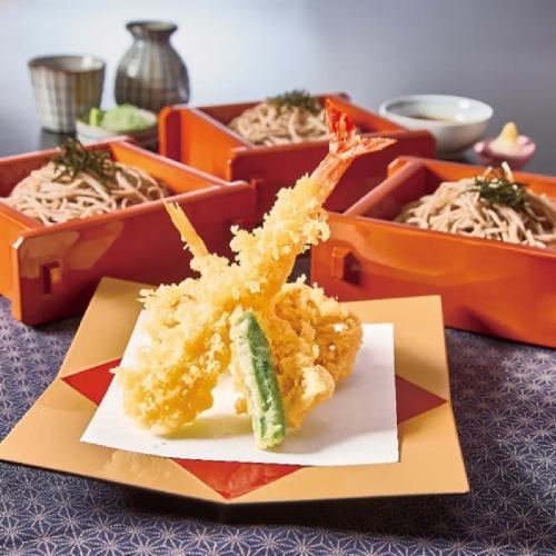 大海老天ざるそば【竹】