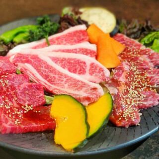 Takamasa C course Satisfied Wagyu beef set 3300 yen (tax included)