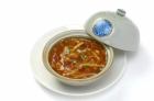 Shark fin soup / Clam and tofu refreshing soup / each