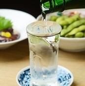 種類豊富なお酒は魚の味をぐっと引き立てます