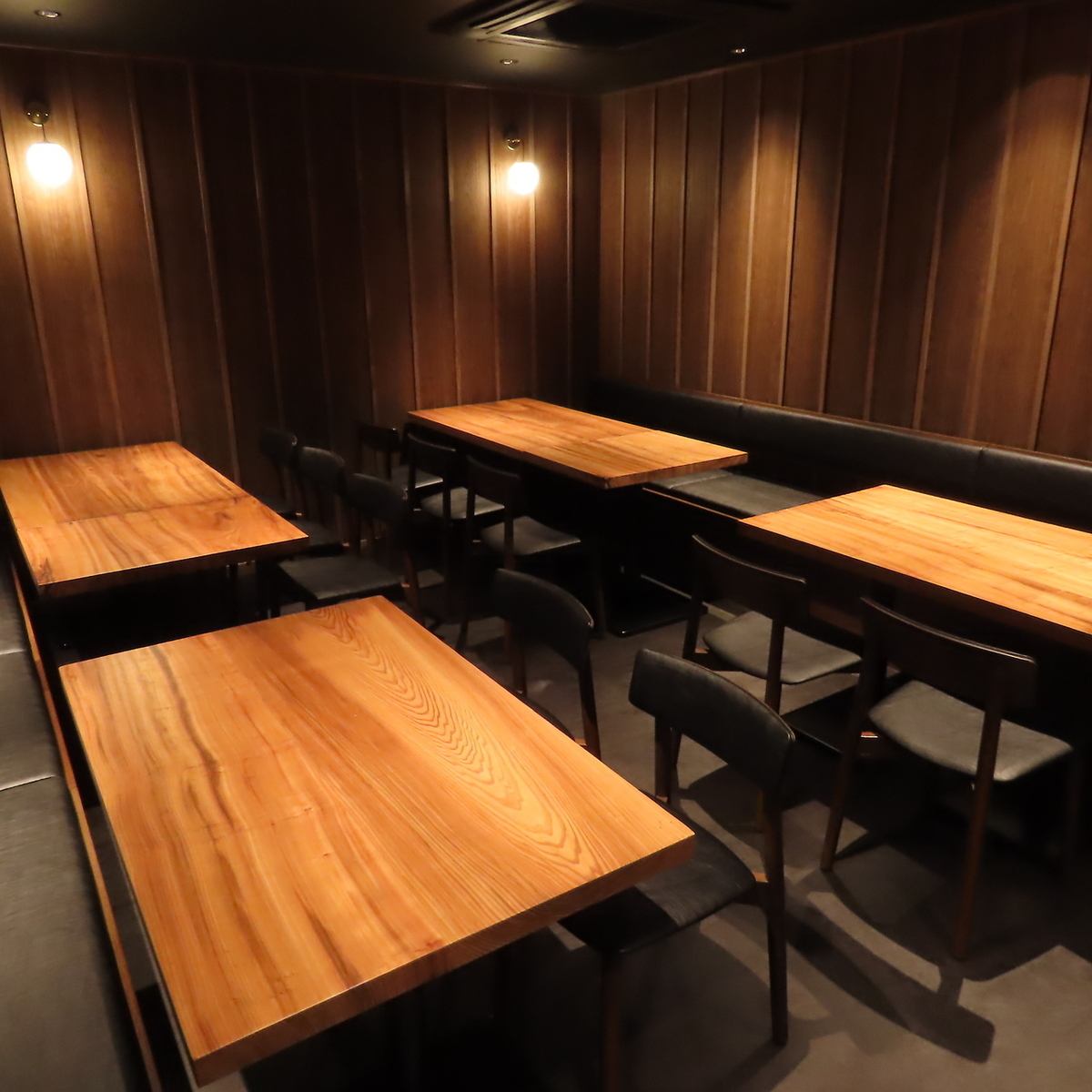 最大20名様迄入ることが出来る「完全個室」もご用意しております