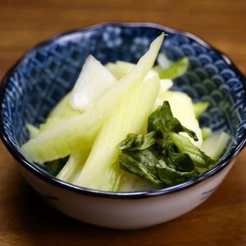 セロリの浅漬け