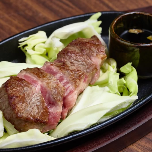 牛ステーキ鉄板
