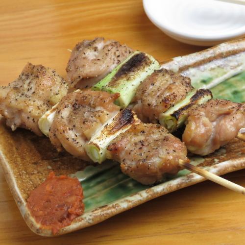 [One push] “Revered skewers” with high rarity and mild taste (450 yen)