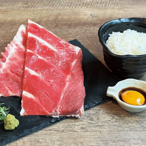 本まぐろ中落ち　ごはんセット