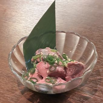 白レバーごま塩ねぎ