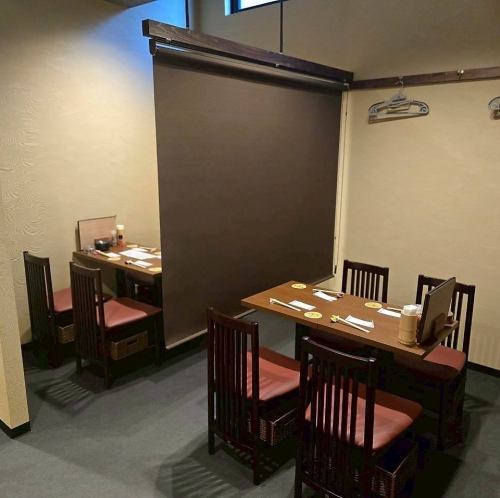 半個室席でプライベートな宴会を