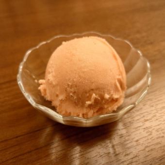 季節のシャーベット（あまおう）