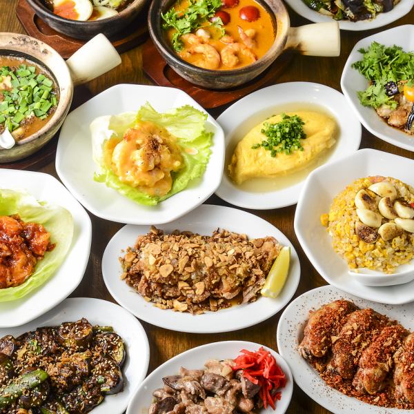 馴染みのある中華料理からステーキ、更に〆にはテールラーメンまで楽しめるお店♪