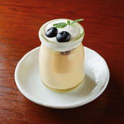 Futakotama cheese pudding