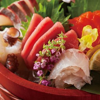 <Enjoy Green Onion> Premium 4,480 yen course ◎Luxurious seafood platter◎Perfect for welcoming and farewell parties!