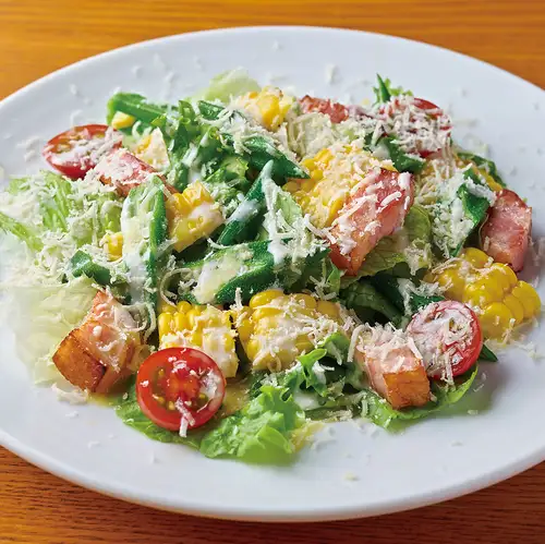 季節野菜のシーザーサラダ
