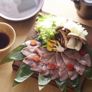 ブリしゃぶコース◆ ブリしゃぶ/先付け/お刺身の盛り合わせなど《5名様以上のご予約はお電話で》