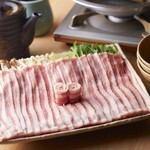 国産豚と京野菜の出汁しゃぶ