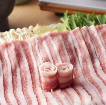 国産豚と京野菜の出汁しゃぶ（一人前）