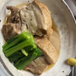 国産豚と大根の角煮