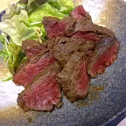 牛ハラミの味噌焼き