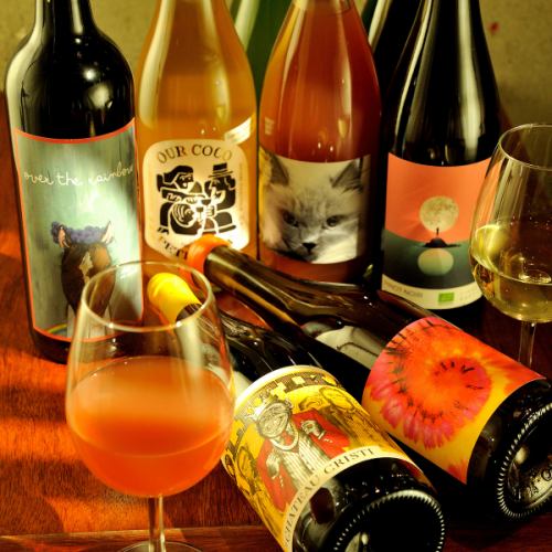 【ワインデビューは当店で！】初心者さん大歓迎◎自然派から国産まで選べるワイン