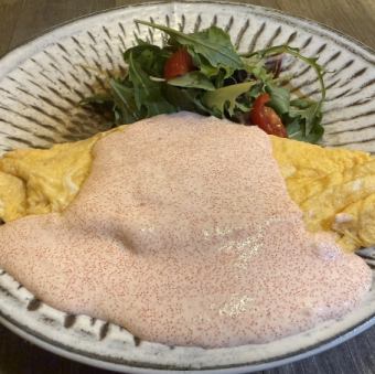 明太子チーズオムレツ