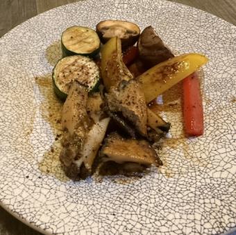 活あわび鉄板焼き