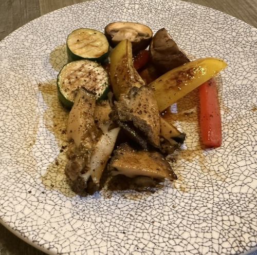 活あわび鉄板焼き