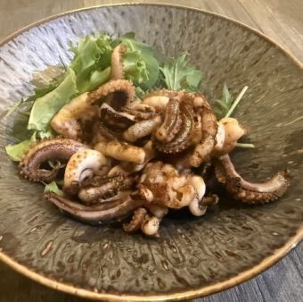 ゲソバター醤油焼き