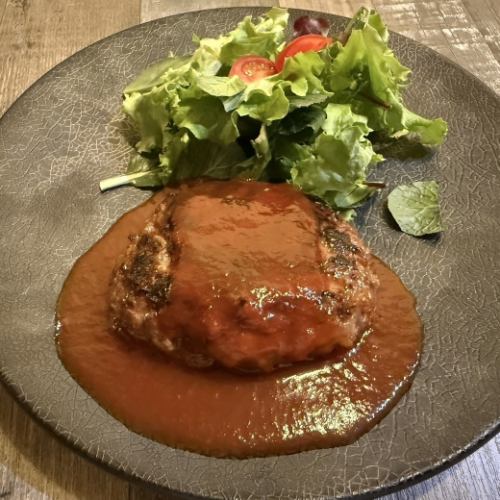雄輝の肉汁ハンバーグ