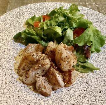 プリプリホルモン鉄板焼き(塩・タレ)