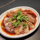 牛肉とハチノスの和え物