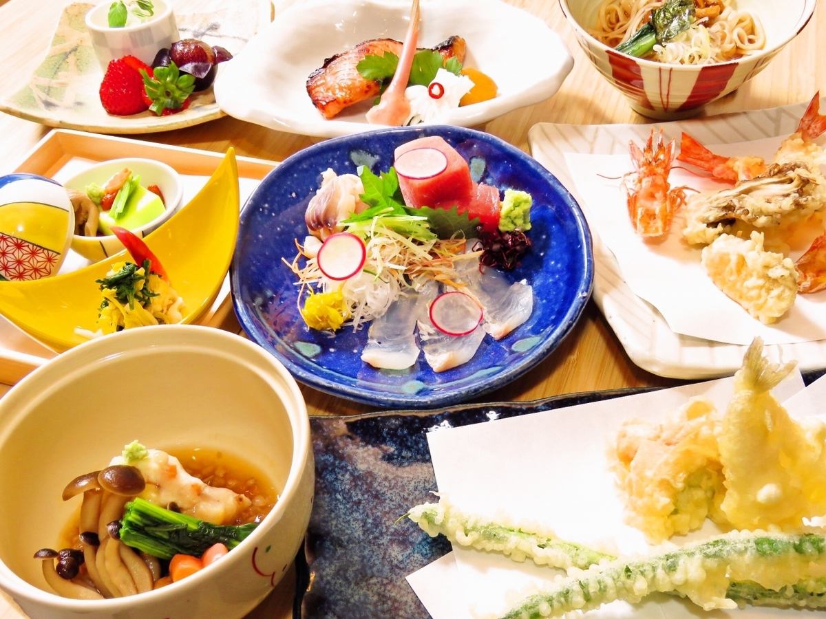 Authentic Japanese restaurant where you can enjoy seasonal ingredients