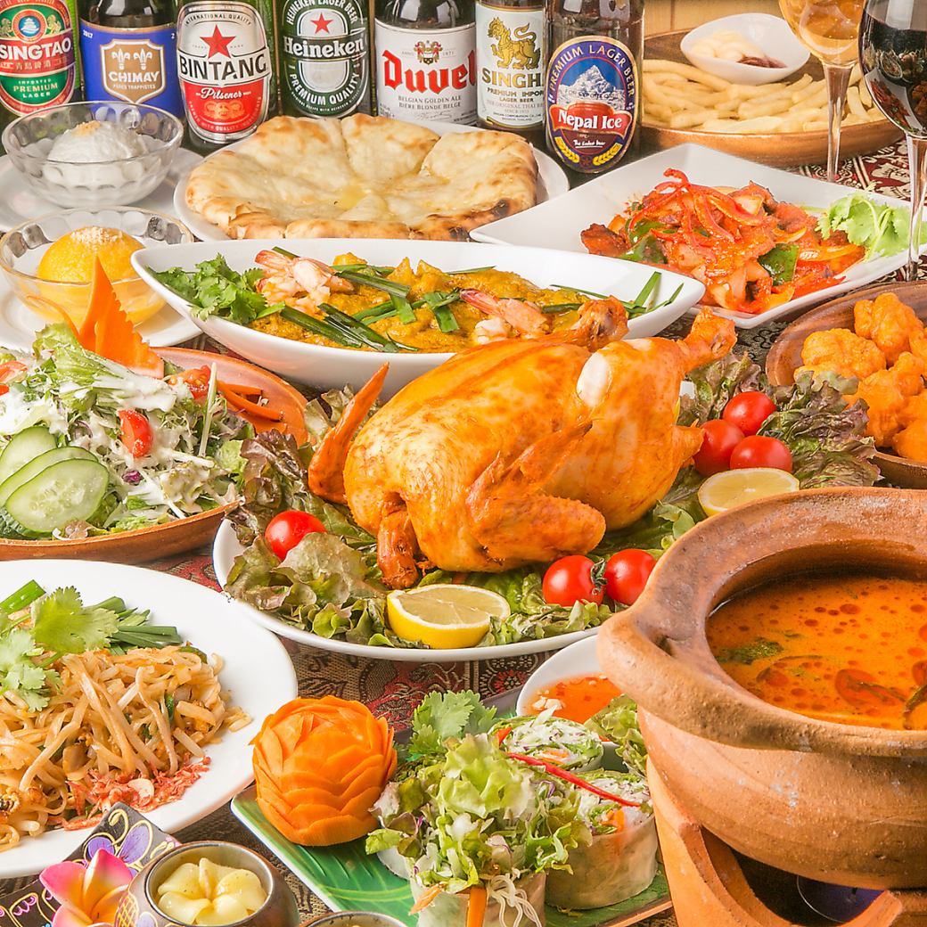 幡ヶ谷にアジアン居酒屋オープン☆女子会・誕生日会・合コンに最適！コースは2140円～