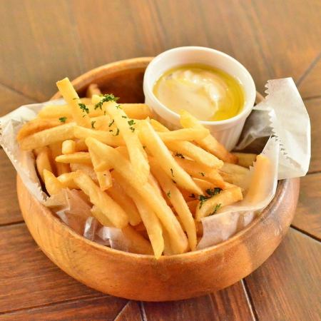 French fries truffle mayo