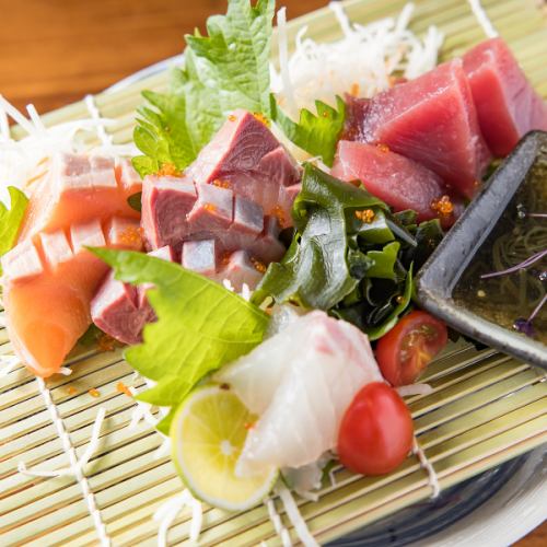 新鮮な食材を使った料理！